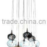 2016 Fashion clear hanging glass ball style pendant light for dining room/bar                        
                                                Quality Choice