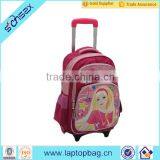 2016 Custom Wholesale Kid Backpacks With Wheels thumbnail-3