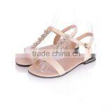 China Shoe Manufacturer Wholesale Lady Fashion Leather Shoe thumbnail-2