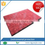 High quality waterproof PU foam red indoor and outdoor carpet