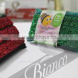 Easy Cleaning Non Scratch 2 in 1 Scouring Sponge thumbnail-5