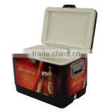 2016 New Collection 54QT/51L Portable Wholesale Insulated Metal Beer Ice Cooler Outdoor Cubic Cooler Box thumbnail-3
