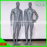Grey Full-body of Standing Men Model thumbnail-1