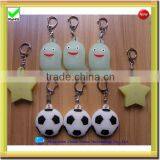 Football Shape Silicone Led Keyrings Wholesale thumbnail-1