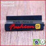 Private Custom Abaya Logo Pvc Label for Kid Clothing Garment thumbnail-3