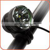 NicoNature 2200lm Rechargeable USB LED Bicycle Headlight Bright Bicycle Signal Light thumbnail-5