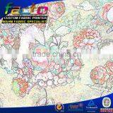 Floral Bedding Fabric, Custom Printing, Tc Fabric