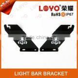 2015 Super cool black single row led light bar bracket for Jeep , 20inch offroad light bar bracket