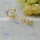 Zinc Alloy Logo for OEM by the Manufacturer in China Bag Parts Accessories