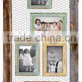 Vintage Chicken Wire Collage Frame thumbnail-1