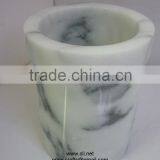 Sunny White Marble Wine Bottle Chiller Cooler thumbnail-1