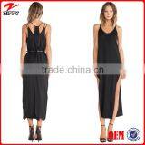 Women Maxi Dress 100% Silk Material and Adults Age Group Fancy Maxi Dress Long thumbnail-1