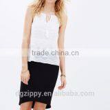 Latest Sexy Embroidered Spaghetti Straps Fancy Ladies Tops Design, Printing Girls Top thumbnail-4