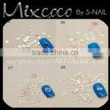 Hollow Flower Metal Gold 3D Nail Art Decoration /nail Flower /nail Art Jewelry Supplier thumbnail-1