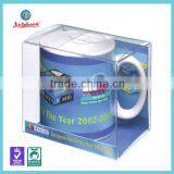 Custom Clear Plastic Box for Mug ,coffee Mug Packaging Box Gift Box