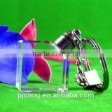 Wholesale Crystal Cube Keychain for Promotion Gift CKM022