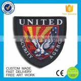 Embroidery patches with high quality embroidery thread