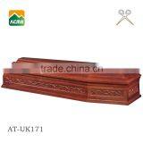 AT-UK171 Trade Assurance Supplier Reasonable Price American Cheap Coffin thumbnail-1