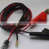 Nylon Cables With Bed of Nails Clip and Rj45/4.0 Banana Connector