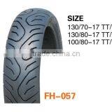 Good Quality and Reasonable Price Motorcycle Tubeless Tyre for Brand Chinese Famous Tires thumbnail-1