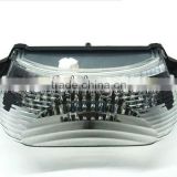 Plastic cover tail lights/Motorcycle Clear LED tail light for VTR1000 F Super Hawk 98-05