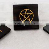 Black Agate Reiki Pyramids | Wholesale Reiki Products From India thumbnail-1