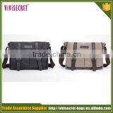 Free Sample Men Shoulder Business Bag, Canvas Cross Strap Canvas Messenger Bags thumbnail-1