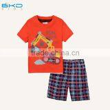 BKD Movtive Print Boys Set, Boys T-shirt and Boys Pants thumbnail-1