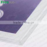 Customed Logo Printing L100*H100*W4mm Square Coaster Sublimation Toughened Blank Glass Photo Coaster thumbnail-6