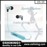 High quality noise cancelling sports bluetooth wireless earphones