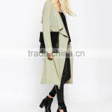 Wholesale Elegant Fashion Autumn Trench Long Coat thumbnail-2