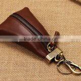 New Arrial Vintage Cowhide Leather Keychain