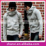 Fashion Cotton Mens Knit Sport Gym Zipper Fleece Hoodie Sweatshirt Manufacturer thumbnail-1
