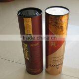 Hot Sale 4 Color Printed Paper Tube for Red Wine Packing thumbnail-2