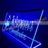 LED Clear Acrylic Outdoor Sign Holder