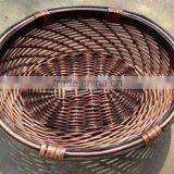Egg Shape Wicker Basket for Picnic or Outside Activity thumbnail-2
