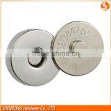 Bag Magnetic Button Strong Magnetic Snap Button Brass Material Magnet Button thumbnail-1