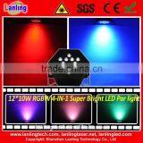 12*10W RGBW 4-IN-1 Super Bright LED Par Light for Disco Home Party Chirtsmas