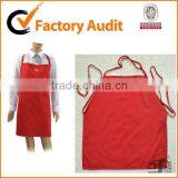 Polyester and Cotton No Pocket Waterproof Soil Release Embroidered Apron