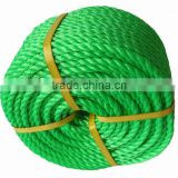 plastic pp 3 strands twisted rope new