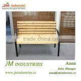 Hot Sale Wooden Bench Cast With Iron thumbnail-1