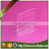 High Quality 6" Acrylic Desktop Menu Holder Stand Broucher Holder,Clear Colour thumbnail-5