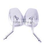 Chrome Rear Side View Mirrors For Kawasaki Vulcan VN900 VN800 VN400 VN250 VN1500 thumbnail-2