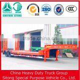 New Double Tire 60 Tons Low Bed/Lowboy Truck Semi Trailer thumbnail-2