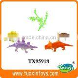 Dinosaur Fossil Toy, Moving Dinosaur Toy, Rubber Toy Dinosaurs