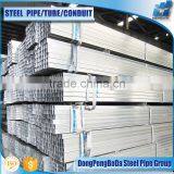 40*60*2.0mm Hot Dip Galvanized Carbon Square GI Pipe for Greenhouse Stents thumbnail-2