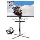 LCD LED TV Stand With Universal Mounting System Stainless Steel TV Stand thumbnail-1