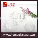 Wholesale Engraved Crystal Glass Plate Fruit Plate thumbnail-1