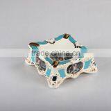 BISINI Luxury Candlestick, Home Decorative Items Ceramic Candleholder, Royal Blue Series Candlestick (BF01-S333-01A) thumbnail-2