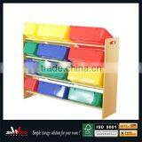 OEM Natural Finish MDF Big Capacity Kids Toy Storage Box thumbnail-3
